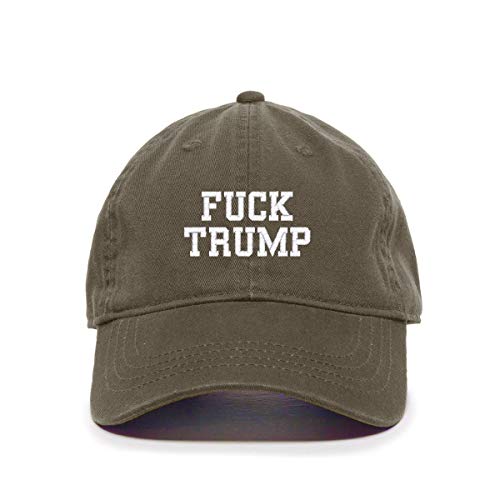 F*ck Trump MAGA Baseball Cap bestickt Baumwolle verstellbar Papa Mütze - Bild 7 von 19