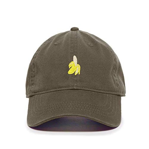 Peeled Banana Baseball Cap Embroidered Cotton Adjustable Dad Hat - Picture 14 of 19