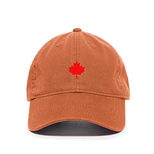 Canada Flag Red Maple Leaf Baseball Cap Embroidered Cotton Adjustable Dad Hat - Picture 13 of 19