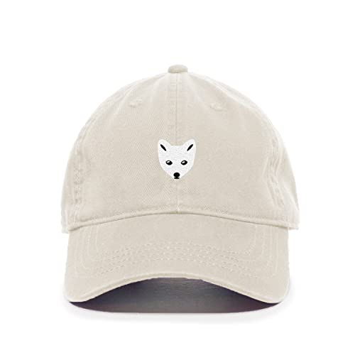 Arctic Fox Baseball Cap Embroidered Cotton Adjustable Dad Hat - Picture 14 of 19