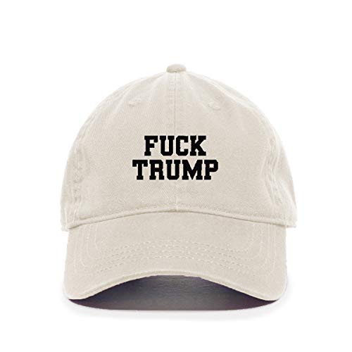 F*ck Trump MAGA Baseball Cap bestickt Baumwolle verstellbar Papa Mütze - Bild 3 von 19