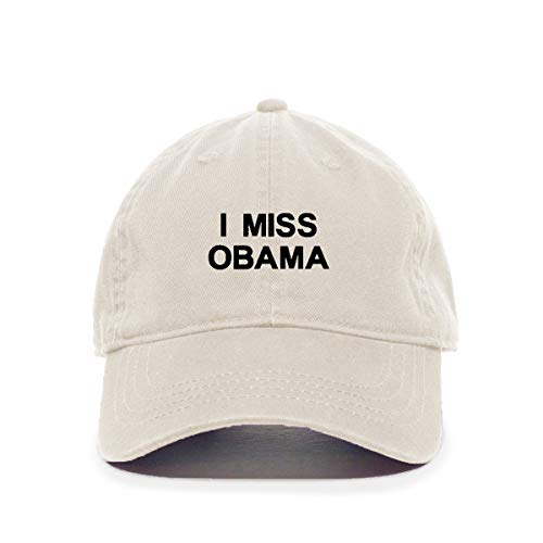 Gorra de béisbol ajustable de algodón bordado I Miss Obama - Imagen 13 de 18