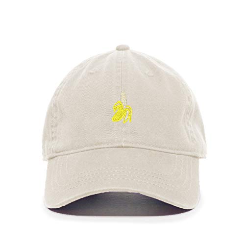 Peeled Banana Baseball Cap Embroidered Cotton Adjustable Dad Hat - Picture 15 of 19