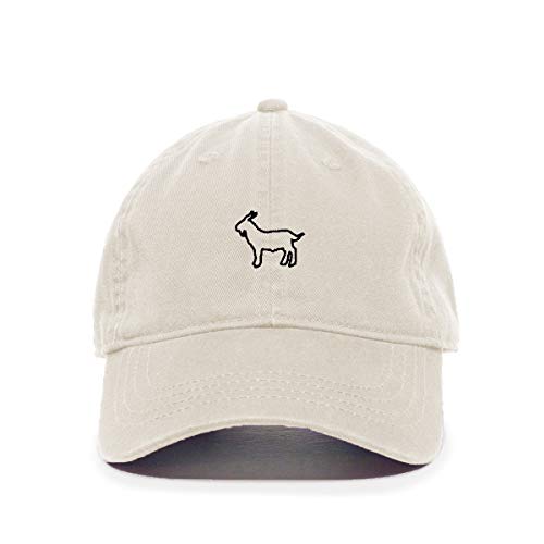 Goat Baseball Cap Embroidered Cotton Adjustable Dad Hat - Picture 14 of 19