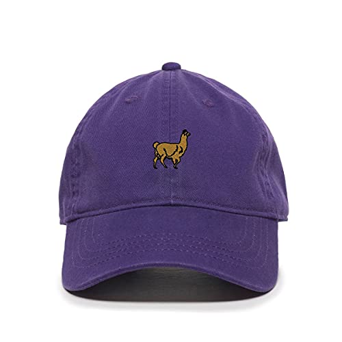 Alpaca Baseball Cap Embroidered Cotton Adjustable Dad Hat - Picture 15 of 19
