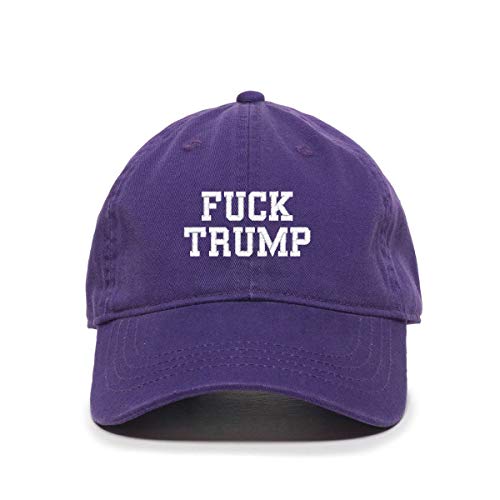 F*ck Trump MAGA Baseball Cap bestickt Baumwolle verstellbar Papa Mütze - Bild 8 von 19
