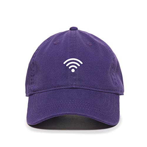 Letrero inalámbrico WiFi gorra de béisbol bordada algodón ajustable sombrero de papá - Imagen 15 de 19