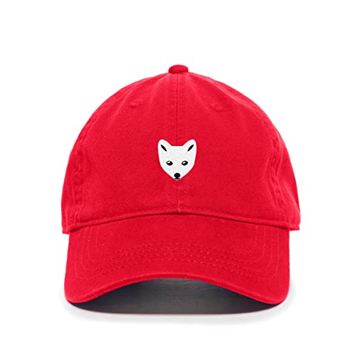 Arctic Fox Baseball Cap Embroidered Cotton Adjustable Dad Hat - Picture 16 of 19