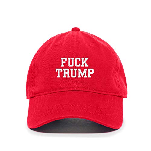F*ck Trump MAGA Baseball Cap bestickt Baumwolle verstellbar Papa Mütze - Bild 19 von 19