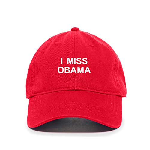Gorra de béisbol ajustable de algodón bordado I Miss Obama - Imagen 15 de 18