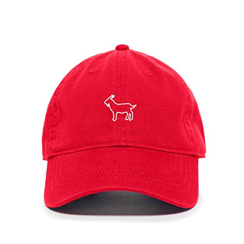 Goat Baseball Cap Embroidered Cotton Adjustable Dad Hat - Picture 15 of 19