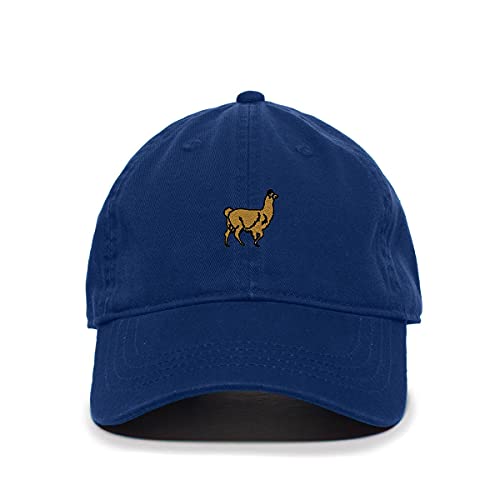 Alpaca Baseball Cap Embroidered Cotton Adjustable Dad Hat - Picture 17 of 19