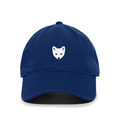 Arctic Fox Baseball Cap Embroidered Cotton Adjustable Dad Hat - Picture 17 of 19