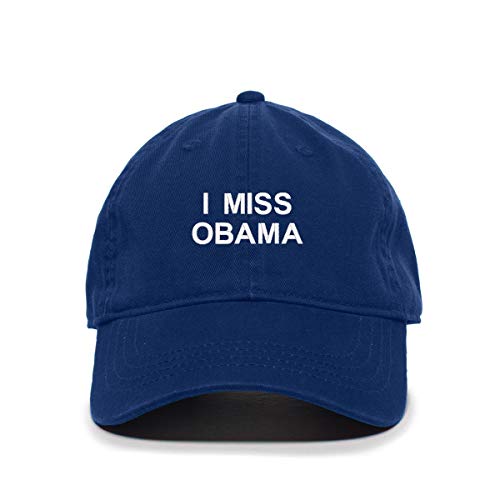 Gorra de béisbol ajustable de algodón bordado I Miss Obama - Imagen 16 de 18