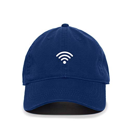 Letrero inalámbrico WiFi gorra de béisbol bordada algodón ajustable sombrero de papá - Imagen 17 de 19