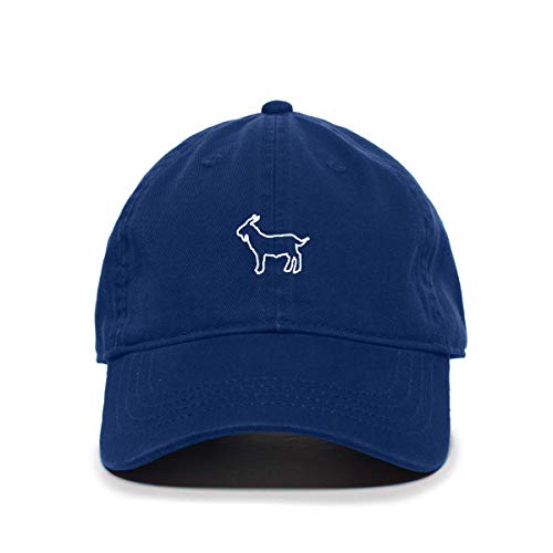 Goat Baseball Cap Embroidered Cotton Adjustable Dad Hat - Picture 17 of 19
