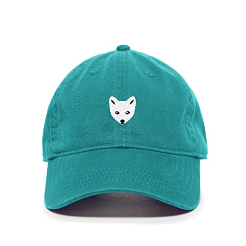 Arctic Fox Baseball Cap Embroidered Cotton Adjustable Dad Hat - Picture 18 of 19