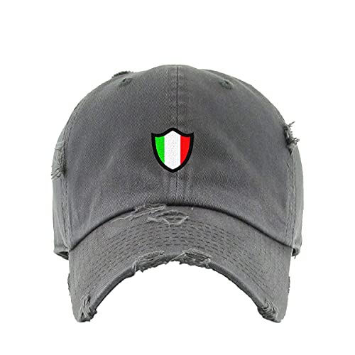 Italy Italian Flag Vintage Baseball Cap Embroidered Distressed Dad Hat - Picture 9 of 15