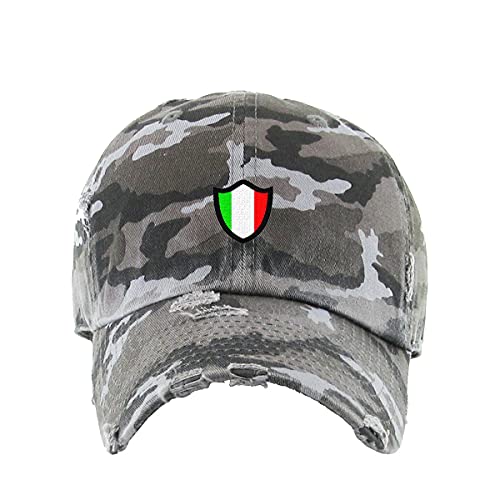 Italy Italian Flag Vintage Baseball Cap Embroidered Distressed Dad Hat - Picture 10 of 15