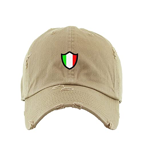 Italy Italian Flag Vintage Baseball Cap Embroidered Distressed Dad Hat - Picture 12 of 15