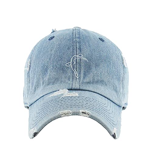 Ballet Vintage Gorra de béisbol bordada de algodón ajustable Distressed Dad Hat - Imagen 9 de 15