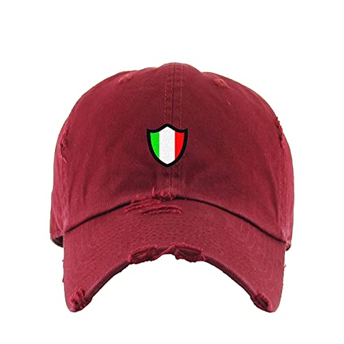 Italy Italian Flag Vintage Baseball Cap Embroidered Distressed Dad Hat - Picture 14 of 15