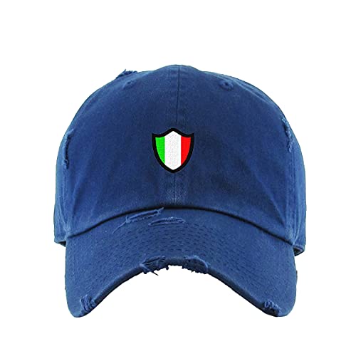 Italy Italian Flag Vintage Baseball Cap Embroidered Distressed Dad Hat - Picture 15 of 15