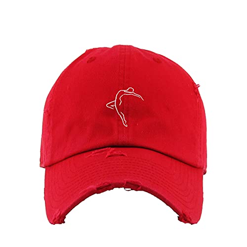 Ballet Vintage Gorra de béisbol bordada de algodón ajustable Distressed Dad Hat - Imagen 13 de 15