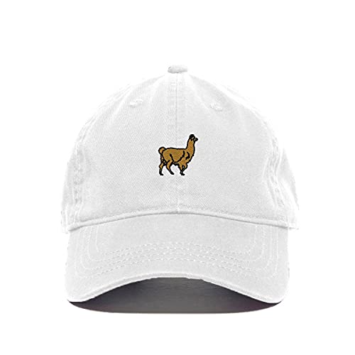 Alpaca Baseball Cap Embroidered Cotton Adjustable Dad Hat - Picture 19 of 19