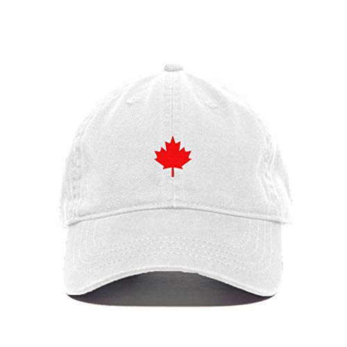 Canada Flag Red Maple Leaf Baseball Cap Embroidered Cotton Adjustable Dad Hat - Picture 19 of 19