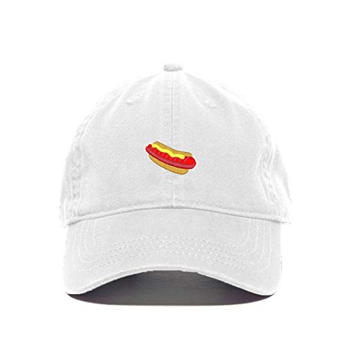Hotdog Sandwich Baseballkappe bestickt Baumwolle verstellbar Papa Mütze - Bild 19 von 19