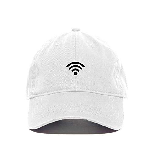 Letrero inalámbrico WiFi gorra de béisbol bordada algodón ajustable sombrero de papá - Imagen 19 de 19