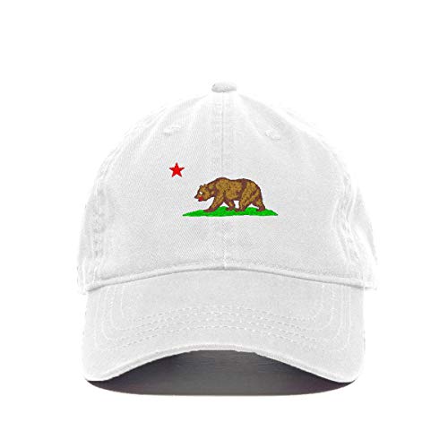 California Bear Baseball Cap bestickt Baumwolle verstellbar Papa Mütze - Bild 19 von 19