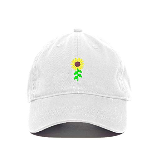 Gorra de béisbol de girasol bordado de algodón ajustable sombrero de papá - Imagen 19 de 19