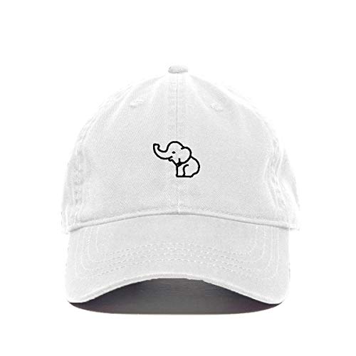 Baby Elephant Baseball Cap Embroidered Cotton Adjustable Dad Hat