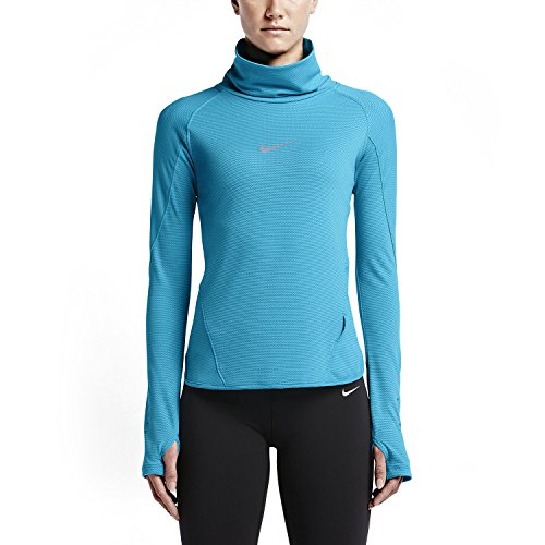 Nike Women's AeroReact Running Top Blue Sz S 686955-407 886060757616 | eBay