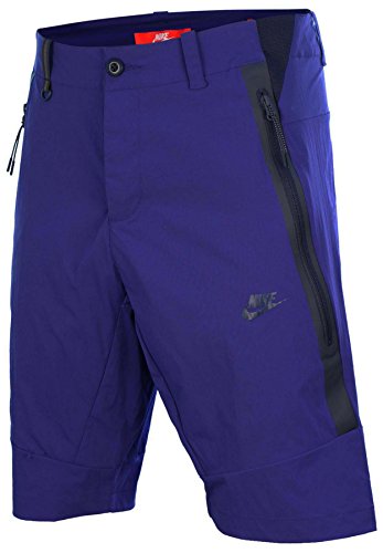 Nike Men's Bonded Woven Shorts Deep Royal 746026-455  - Picture 2 of 3
