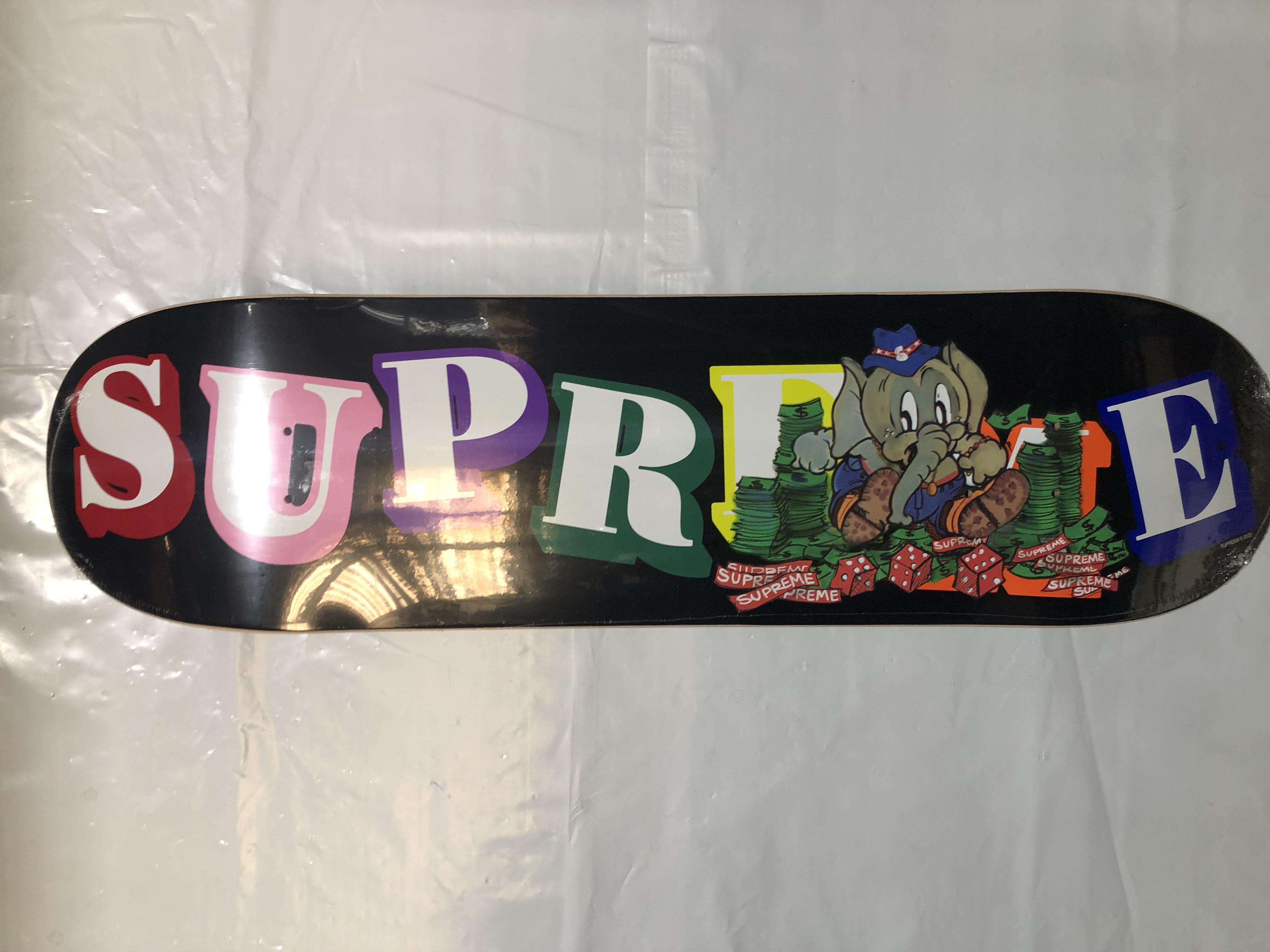 Supreme Elephant Deck Shaun Crawford Black White Green F/W 22