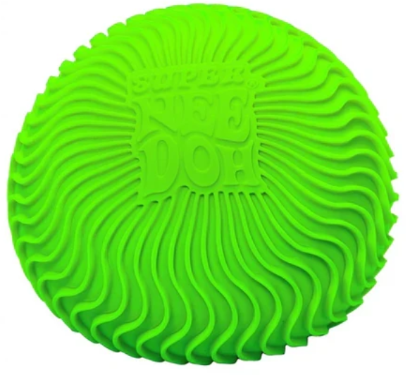Super NeeDoh Ripples Textured Green Stress Ball Squishy Authentic Schylling