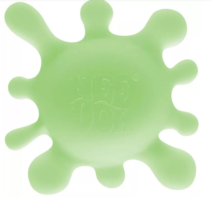 Schylling Nee Doh Sploot Splat Tactile Squeeze Toy Blue 26034YP