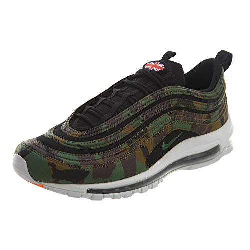 Nike Men's Air Max 97 PRM QS UK Black/Camo/White AJ2614-201 Fashion Shoe