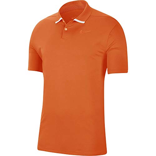 Nike Mens Dri-FIT Vapor Golf Polo Оранжево-белое BV0472 847 