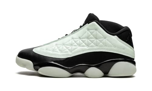 Баскетбольные кроссовки Nike Mens Air Jordan 13 Low зелено-черные DM0803-300