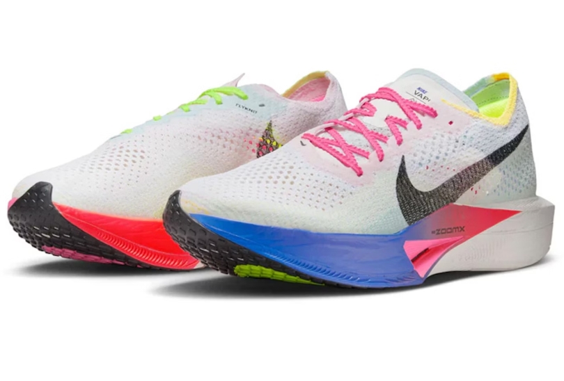 ぱる Nike ZoomX Vaporfly 3 White Blue Orange Pink HQ3219 902 Running