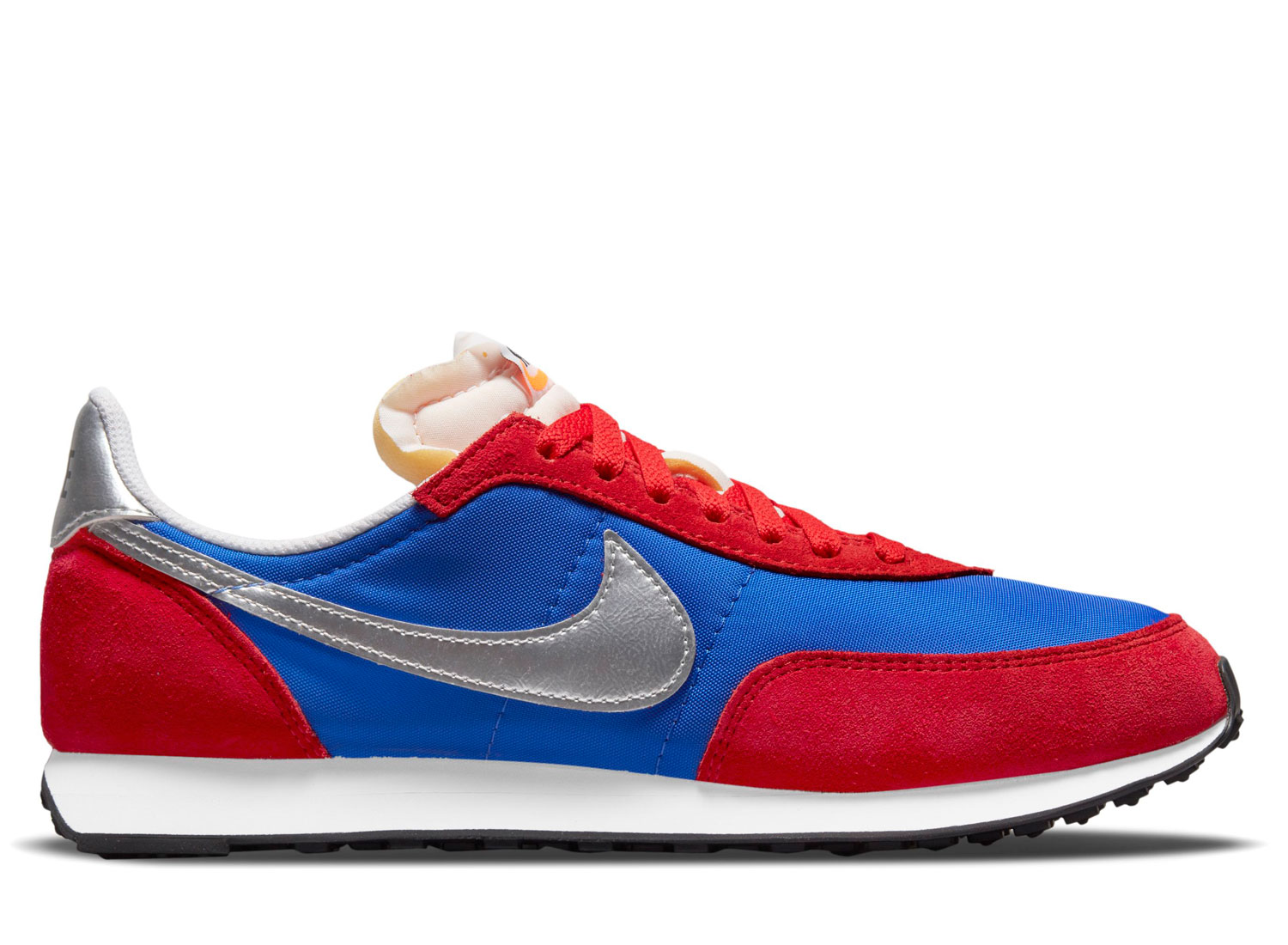 Nike Waffle Trainer 2 SP Red Blue DC2646 400 Fashion Shoes  display picture 3