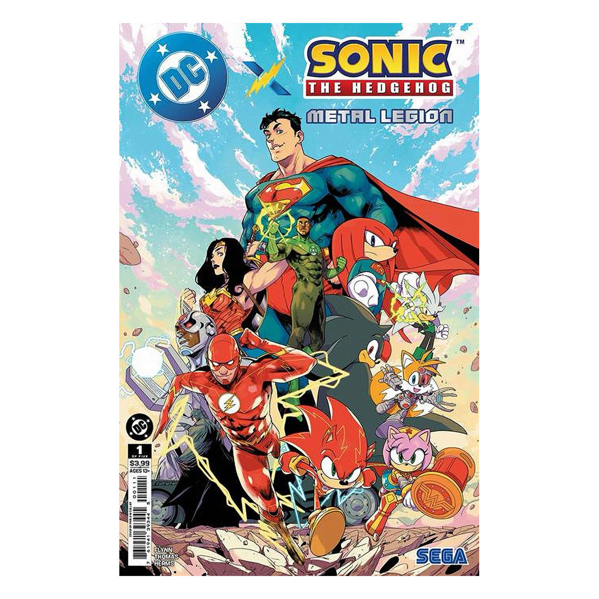 DC X Sonic The Hedgehog The Metal Legion #1 (of 5) (Presale 2026-05-06)