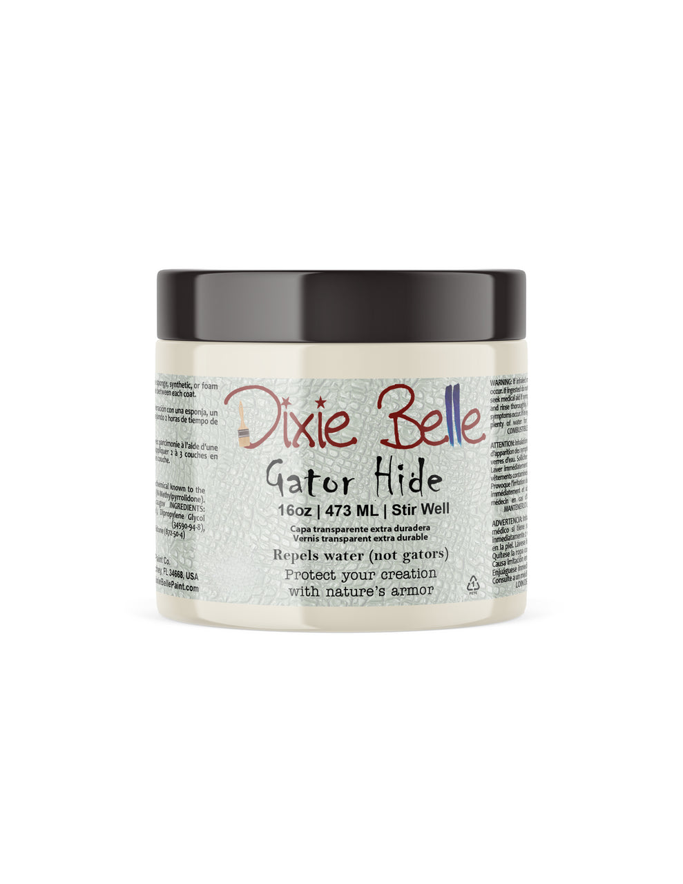 Gator Hide Top Coat | Dixie Belle Paint | Water Repellent Sealant Top Clear Coat