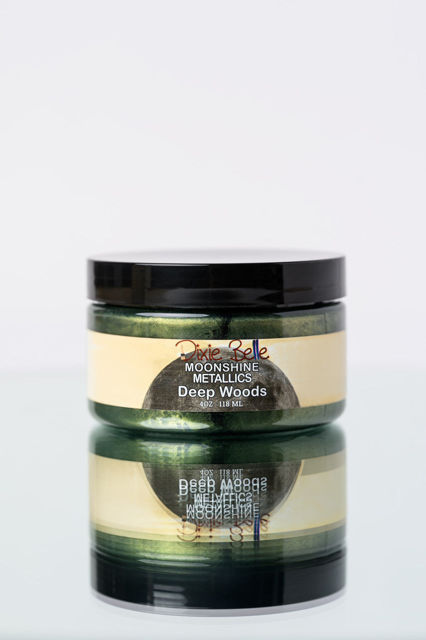 Deep Woods | Moonshine Metallics | Dixie Belle Paint | Metallic Paint | Green