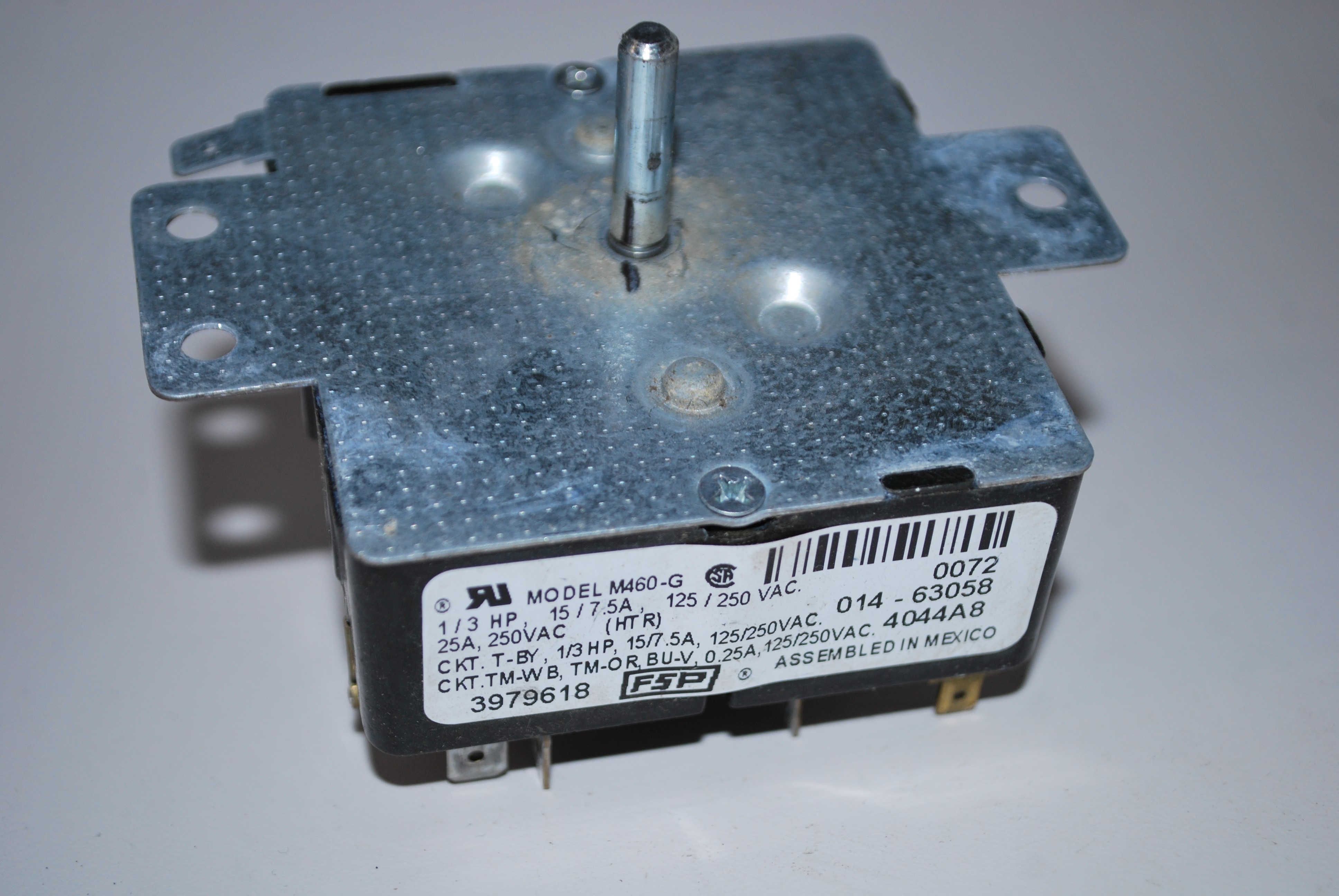 Genuine OEM WHIRLPOOL MAYTAG ADMIRAL Dryer Timer 3979618 WP3979618