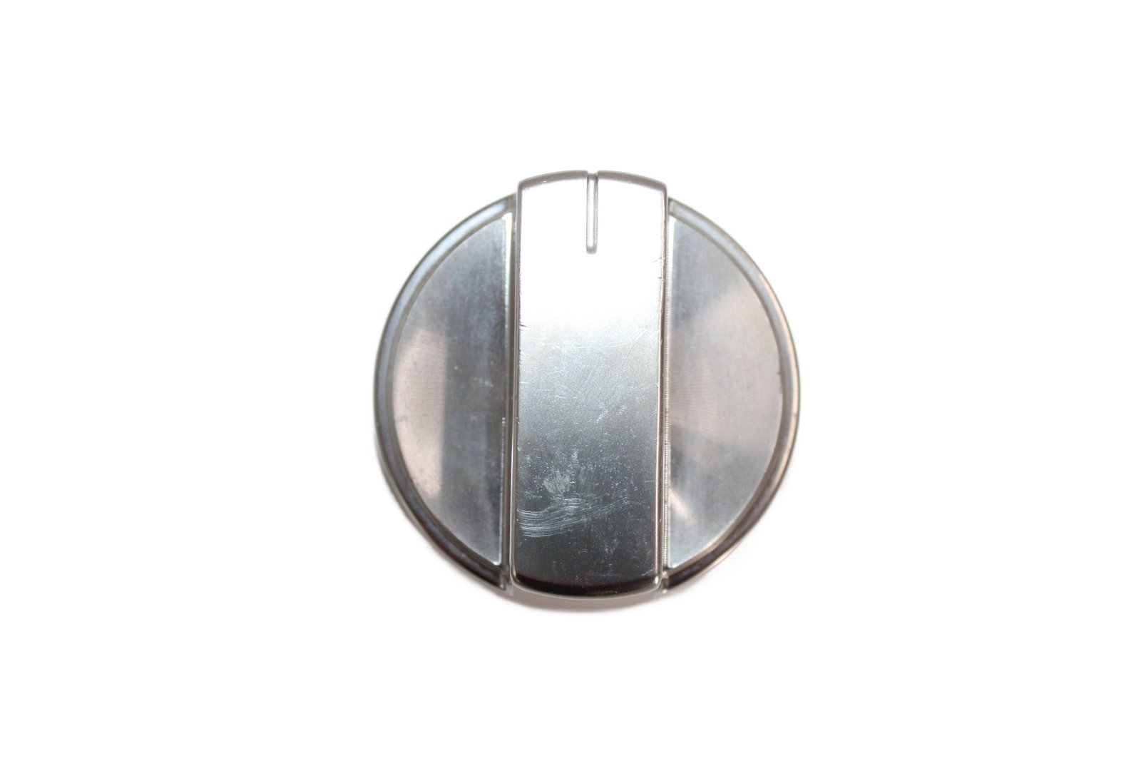 MEY654560 LG Gray/Chrome Range Burner Control Knob OEM